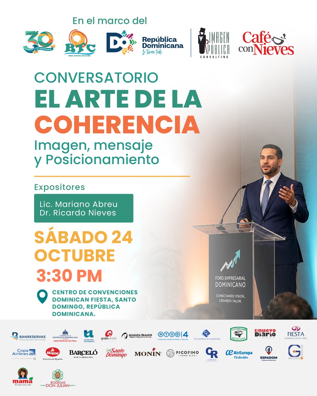 Flyer oficial: El arte de la coherencia