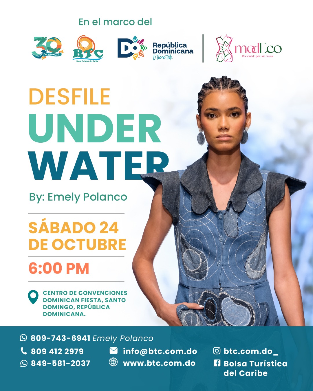 Flyer oficial: Desfile Under Water