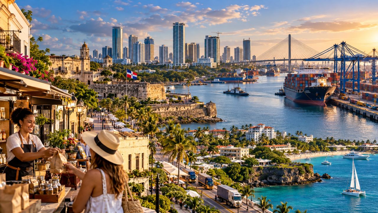 Portada oficial: La economía dominicana registró un crecimiento interanual de 4.6 % en julio