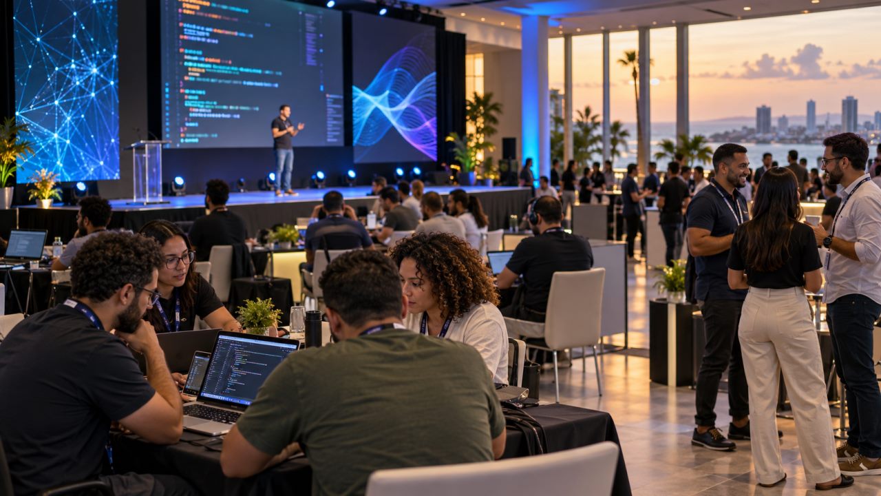 Portada oficial: DevFest reúne a la comunidad tecnológica el 9 de octubre