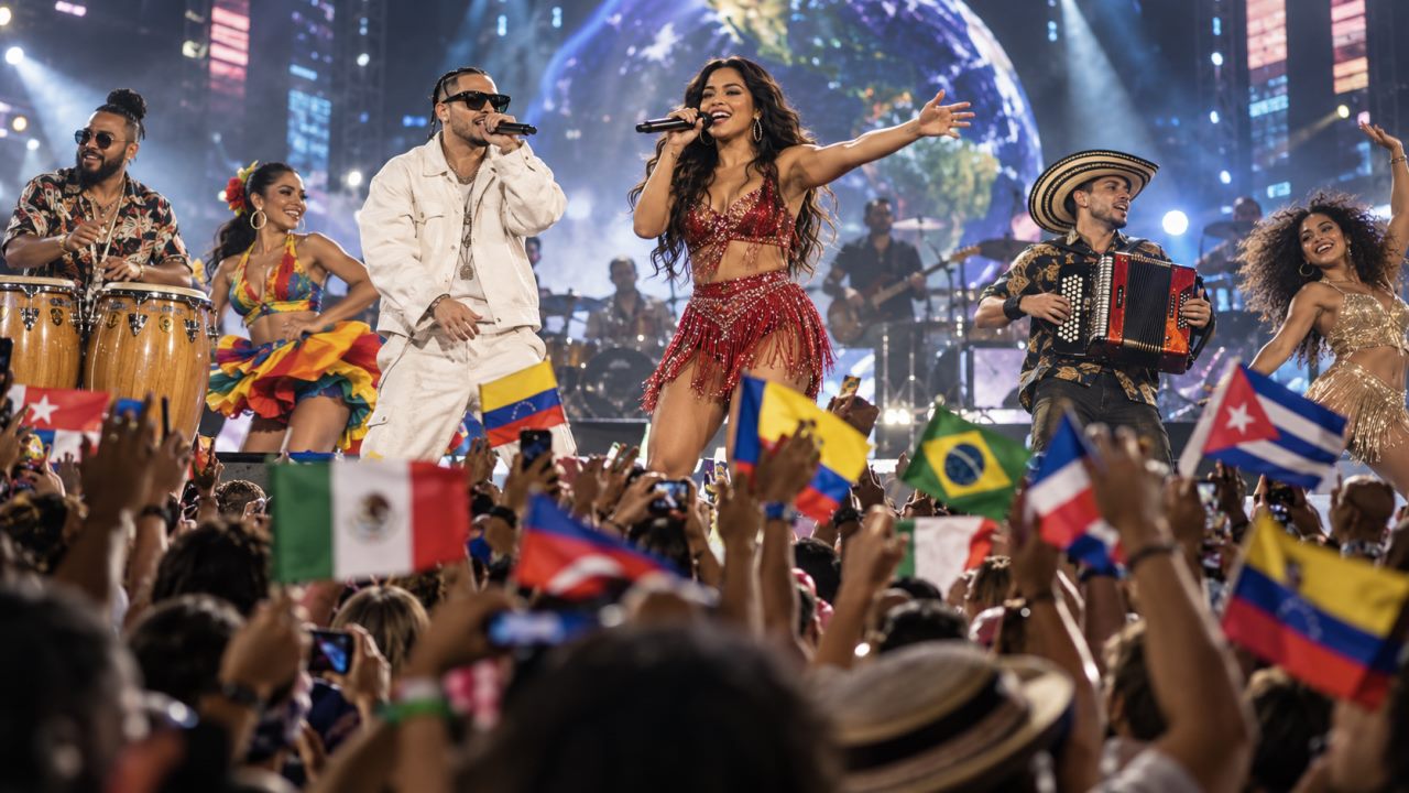 Portada oficial: La representación latina gana espacio en los grandes escenarios musicales