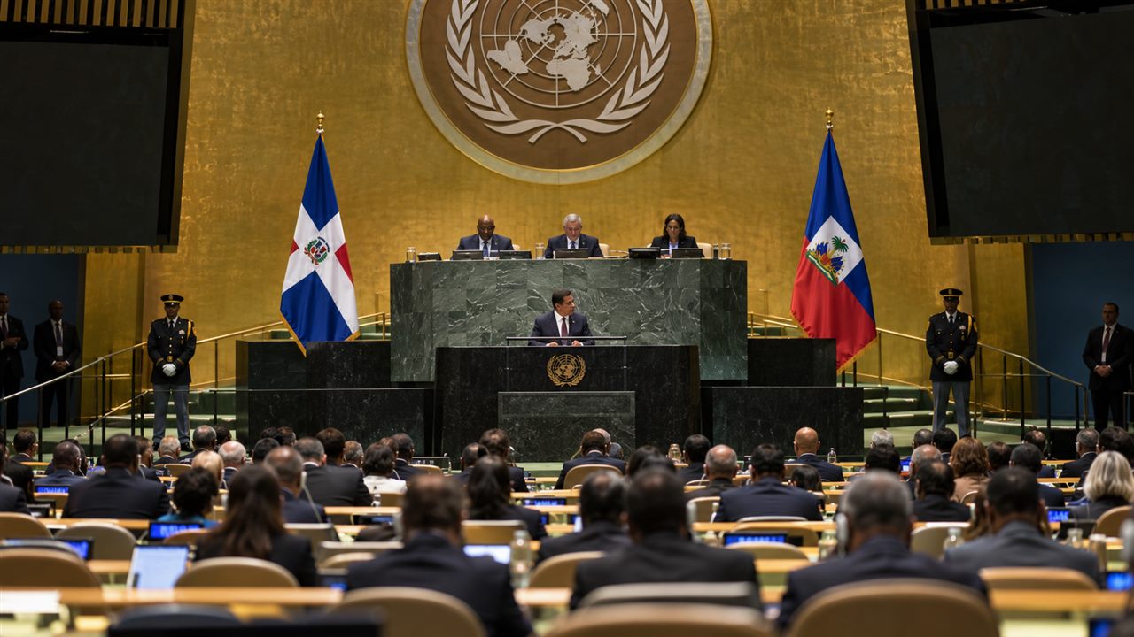 Portada oficial: República Dominicana lleva ante la ONU su llamado de acción frente a Haití